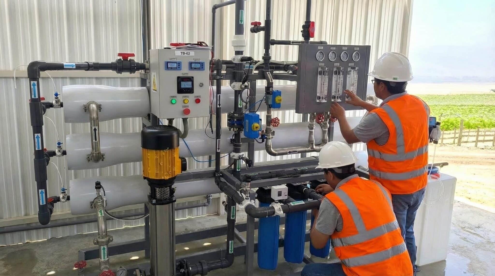 Sistema de potabilización con ósmosis inversa - Mega O3